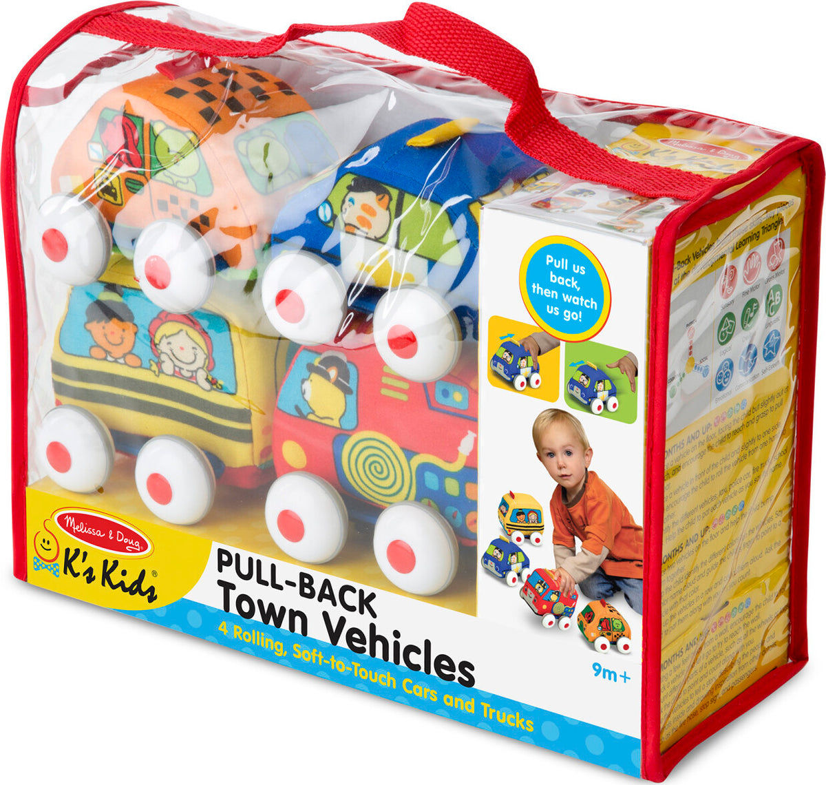 Pull-Back Vehicles Baby and Toddler Toy – Dancing Bear Toys