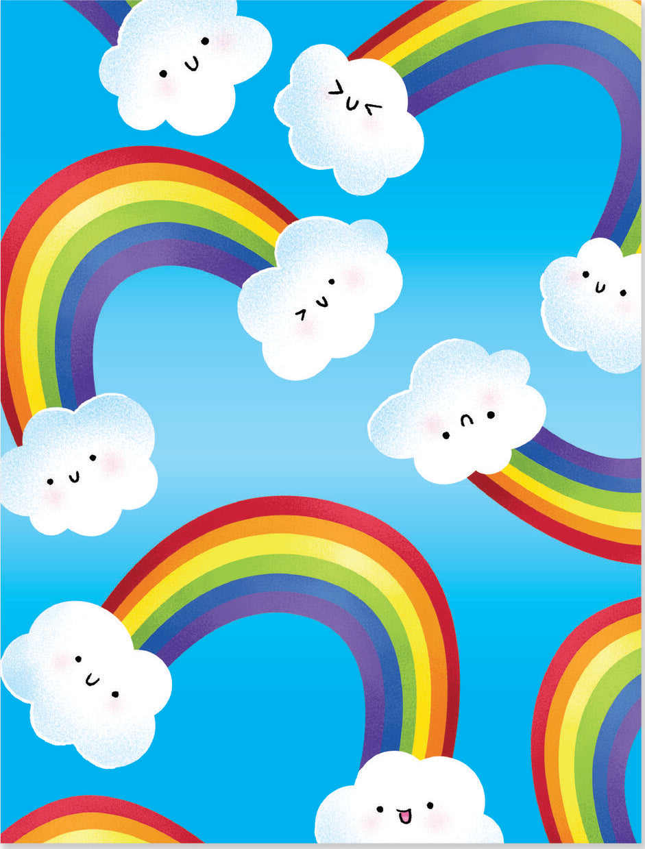 Rainbow Explosion Foil Enclosure