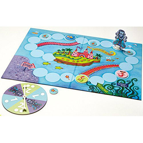 Peaceable Kingdom Mermaid Island Award Winning Cooperative Game for Kids