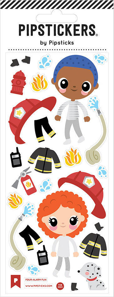 Stickers - Four-Alarm Fun (3x7)