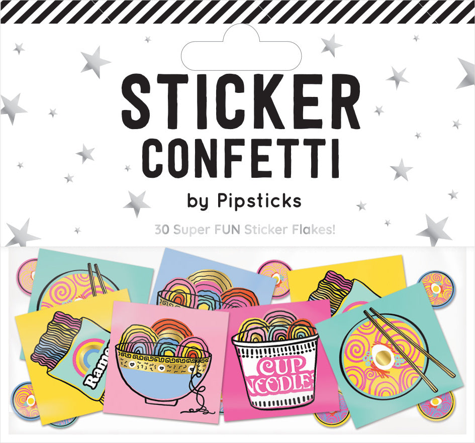 Ra-Ra-Ramen Sticker Confetti