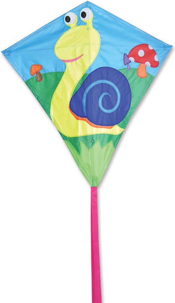 30 in. Diamond Kite - Snail