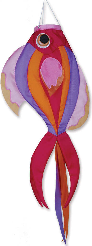 36 in. Exotic Butterfly Fish Windsock