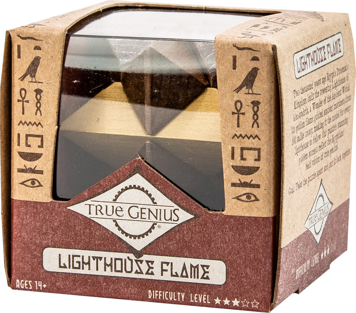 Lighthouse Flame - mini wooden puzzle