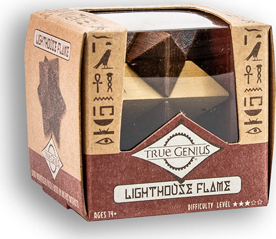 Lighthouse Flame - mini wooden puzzle