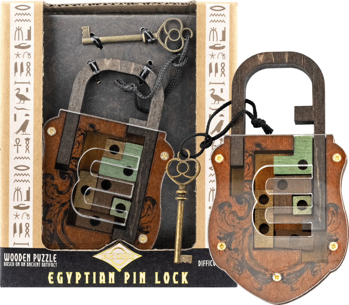 Egyptian Pin Lock
