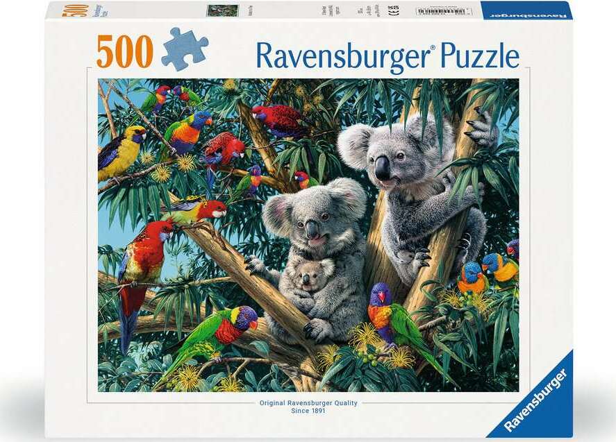 Koalas in a Tree 500 Piece Puzzle