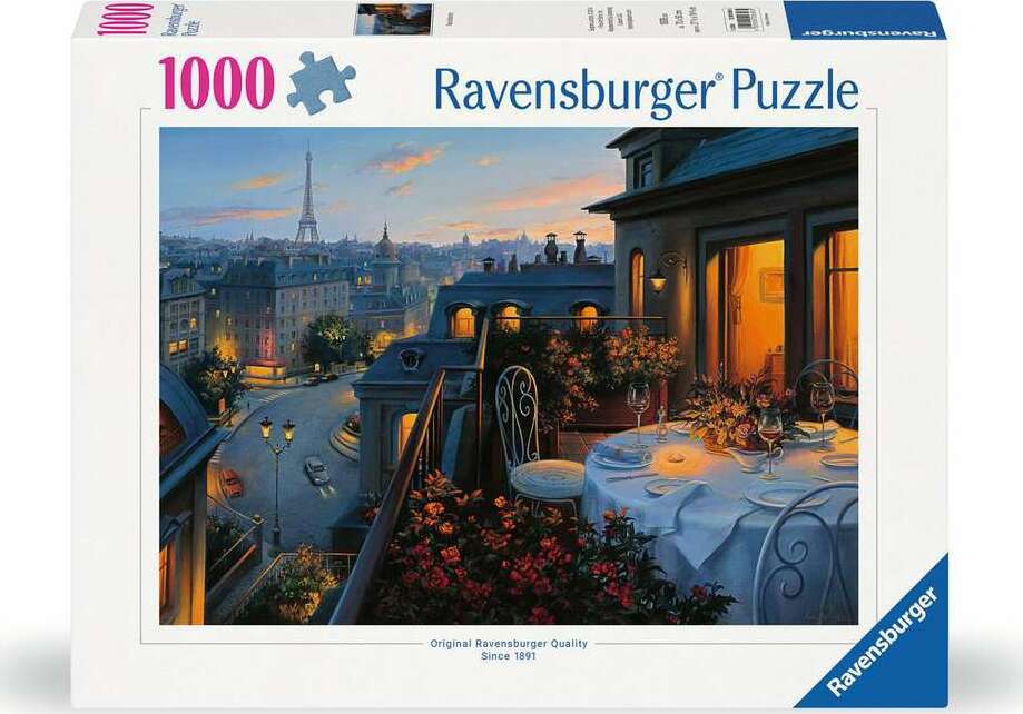Paris Balcony 1000 Piece Puzzle