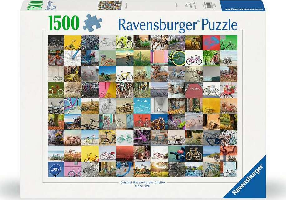 99 Bicycles 1500 Piece Puzzle
