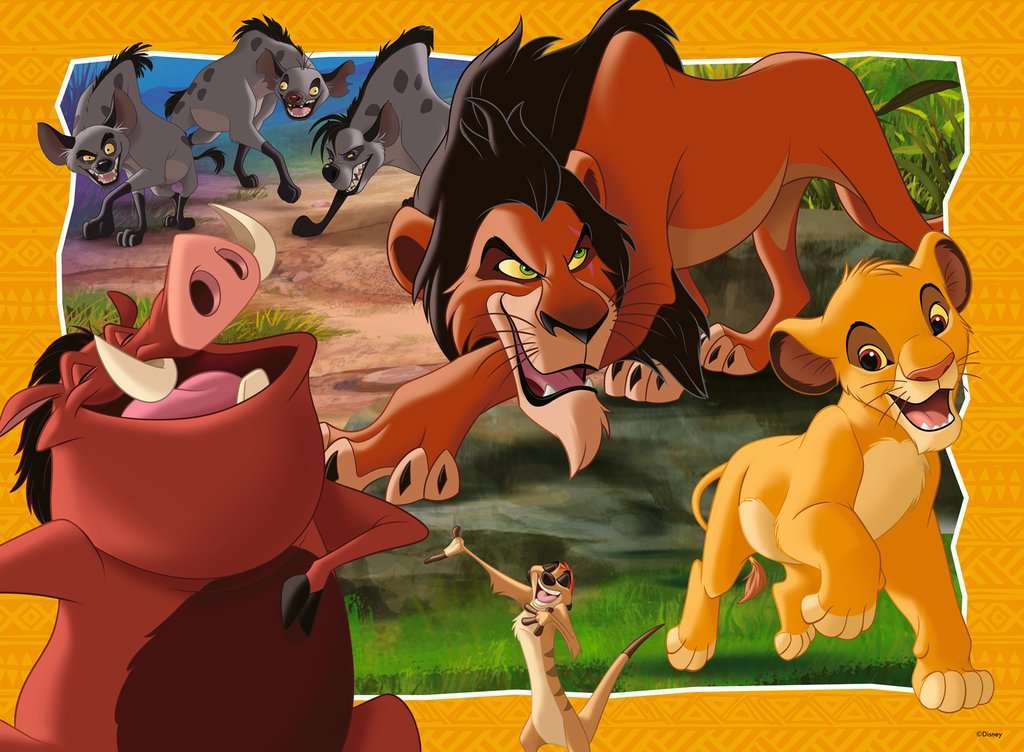Children's Jigsaw Puzzle Hakuna Matata - 200 Pieces Puzzle
