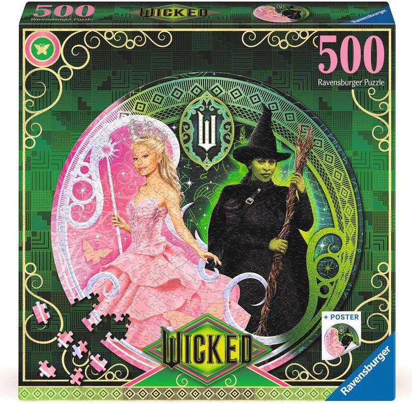 Wicked 500 pc Round Puzzle