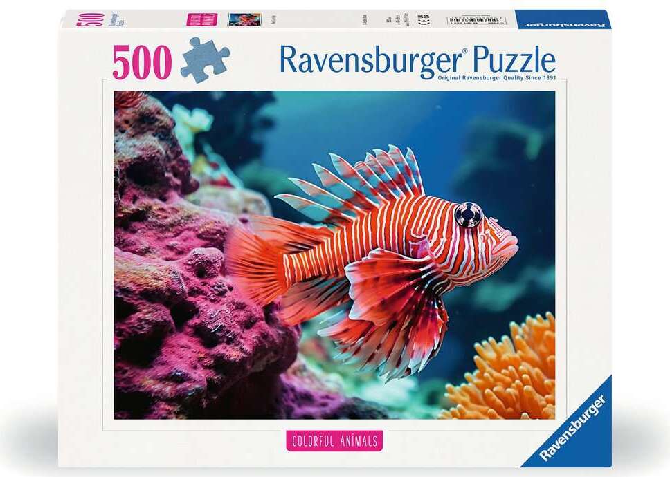 Red Lionfish Puzzle (500 pc)