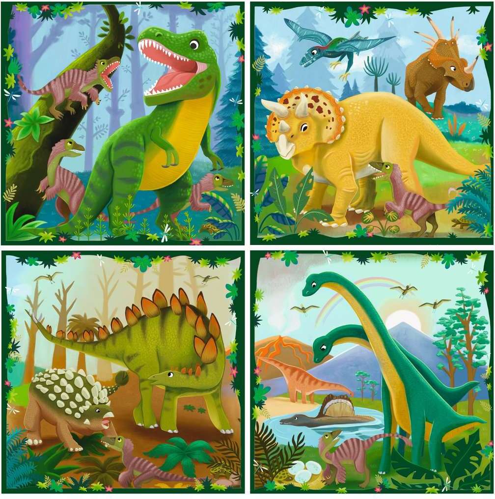 Puzzle Up - Dinosaurs Puzzle (25, 36, 42, 56 pc)