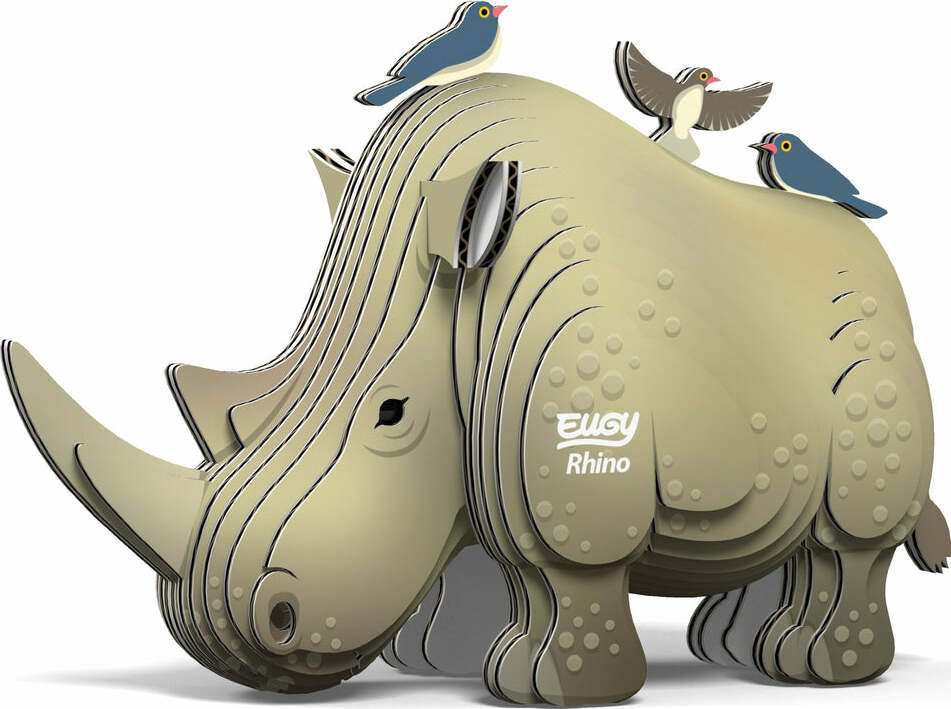 EUGY Rhino 3D Puzzle