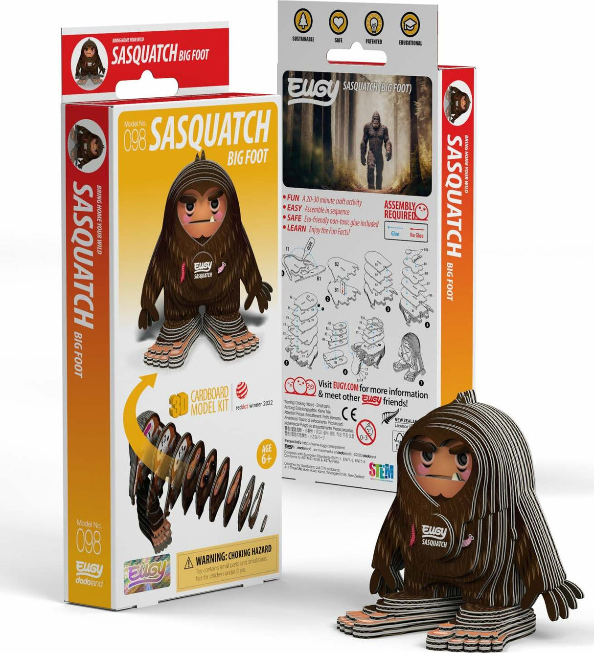 EUGY Sasquatch 3D Puzzle