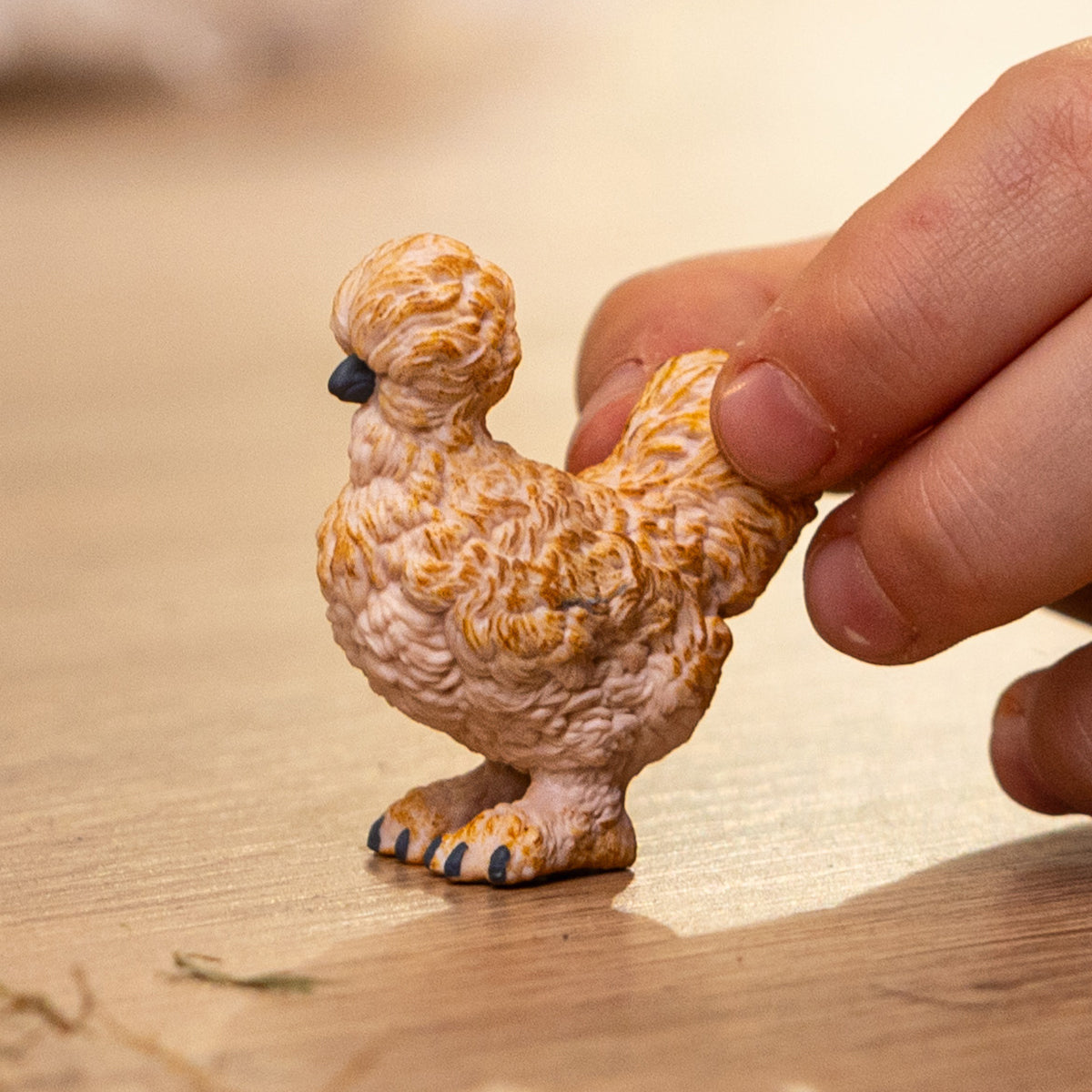 schleich FARM WORLD Silkie Chicken