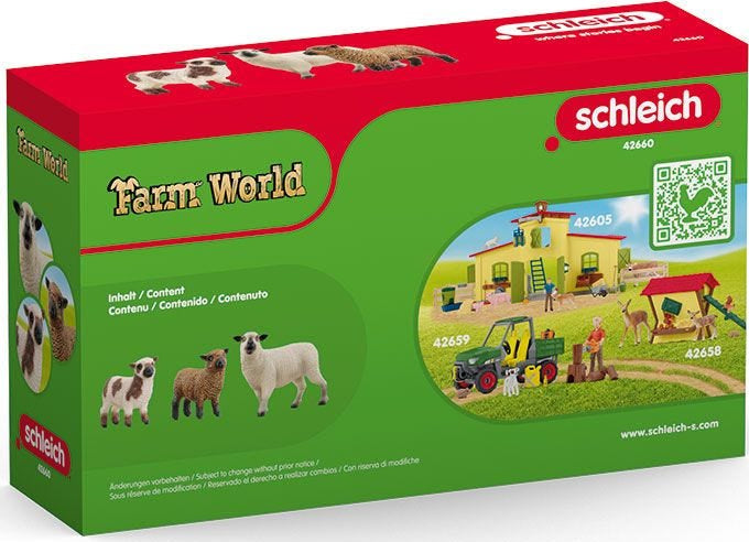 schleich FARM WORLD Sheep Friends