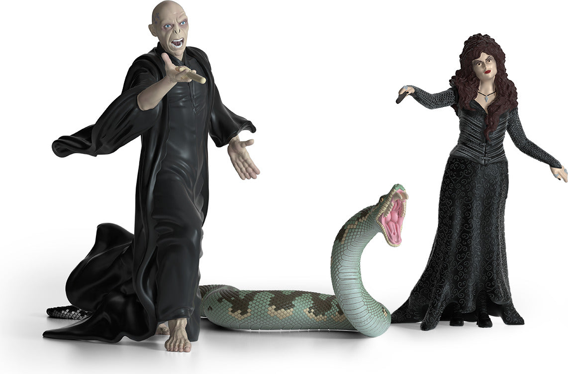Voldemort with Nagini & Bellatrix