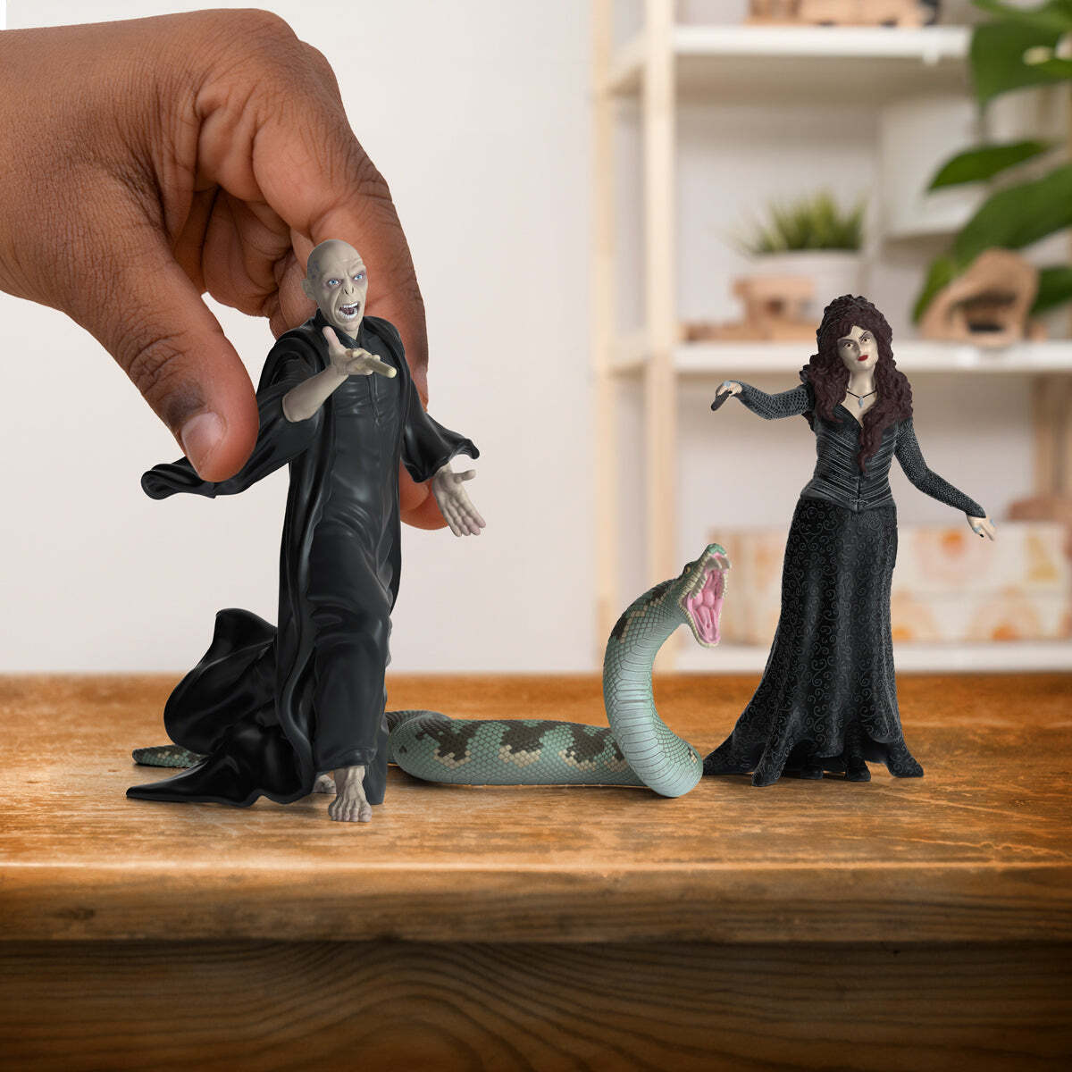 Voldemort with Nagini & Bellatrix