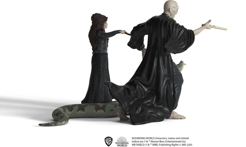 Voldemort with Nagini & Bellatrix
