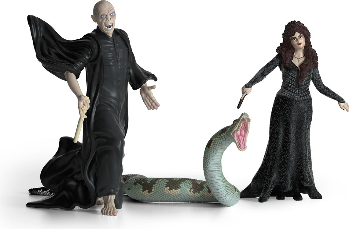 Voldemort with Nagini & Bellatrix