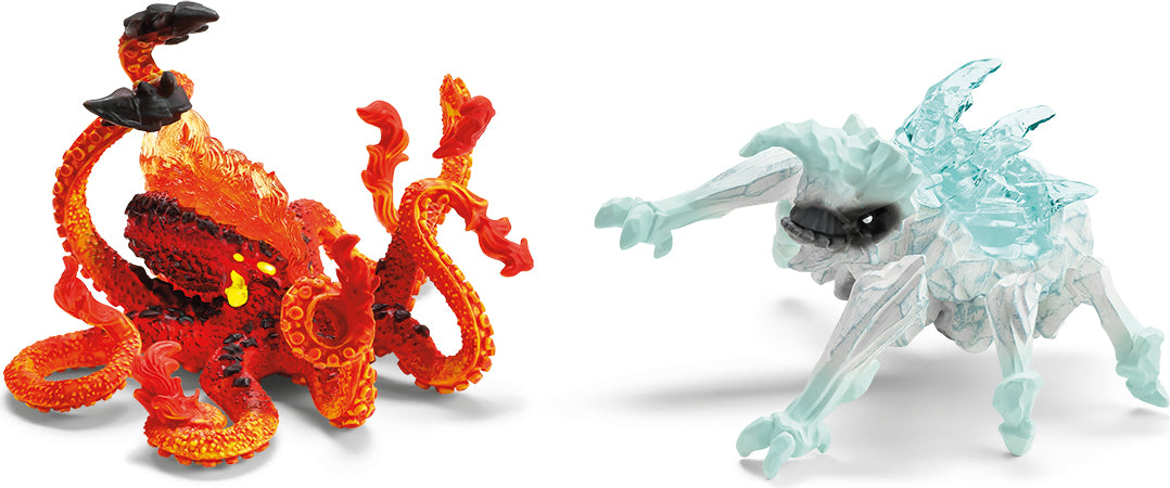 schleich ELDRADOR CREATURES Ice Bug vs. Fire Kraken