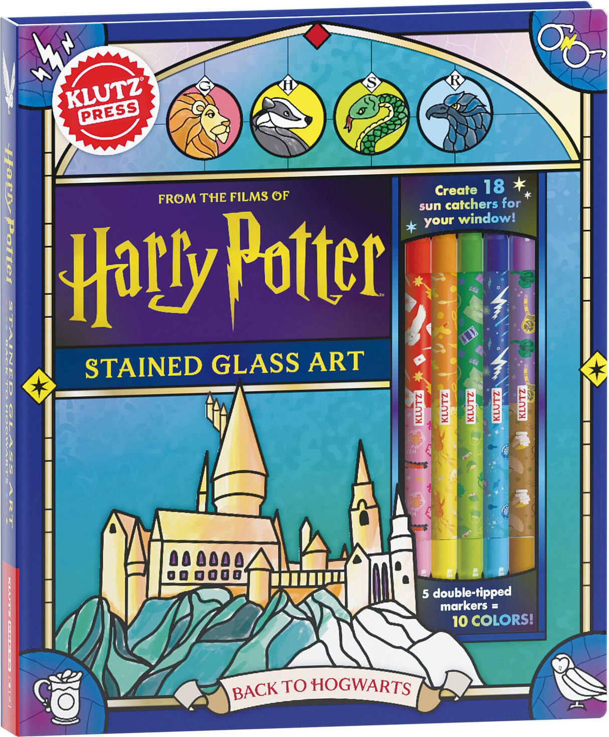 Harry Potter Stained Glass Back to Hogwarts