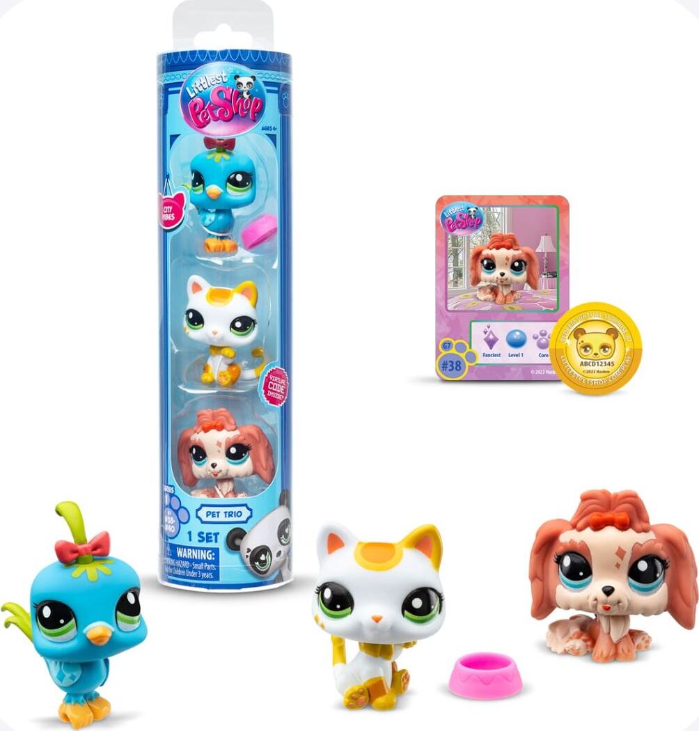 Littlest Pet Shop Pet Trio (assorted )