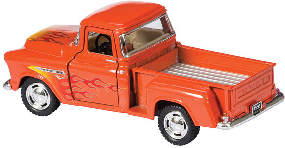 Diecast 55' Chevy Pickup Flames