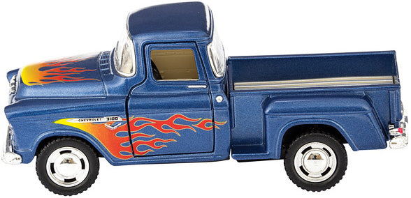 Diecast 55' Chevy Pickup Flames