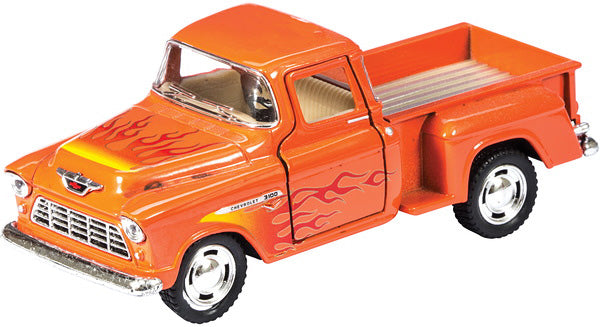 Diecast 55' Chevy Pickup Flames