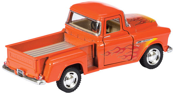 Diecast 55' Chevy Pickup Flames
