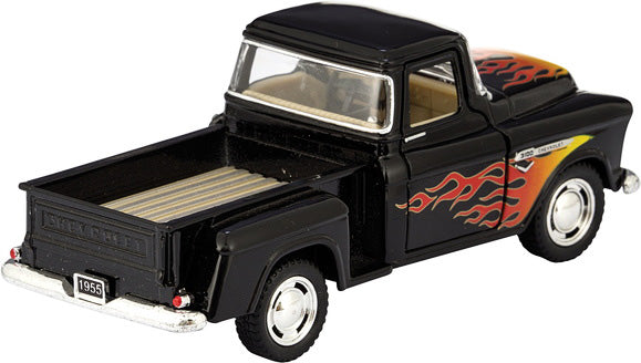Diecast 55' Chevy Pickup Flames