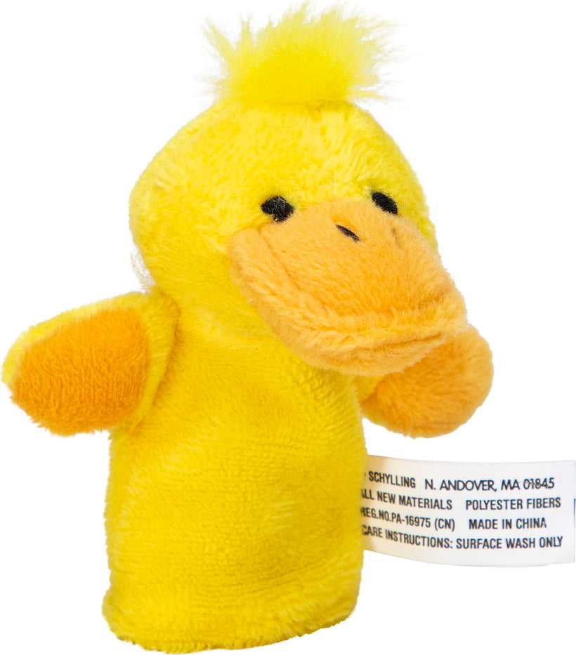 Plush Finger Puppets-asst