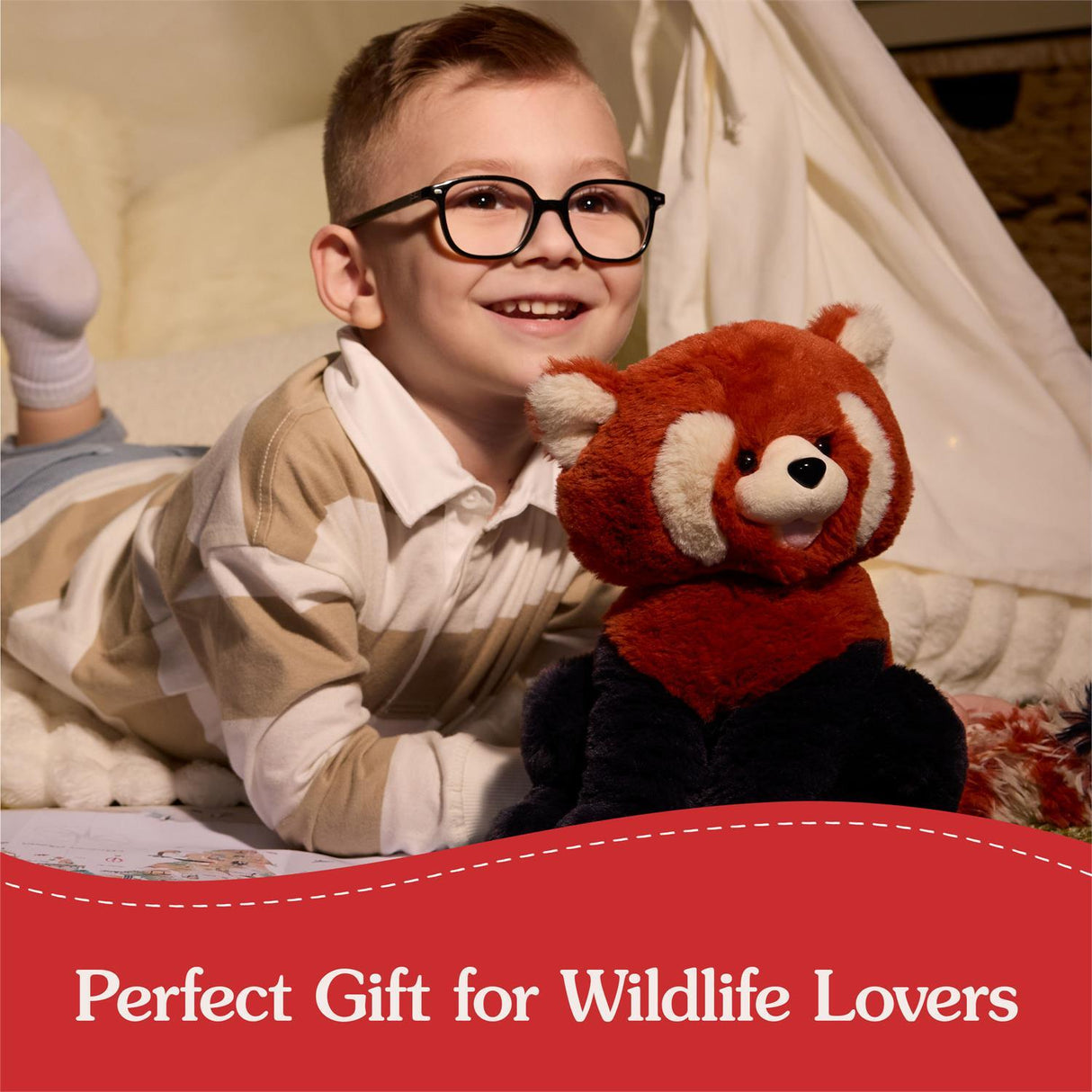 Cedar Red Panda, 10-Inch