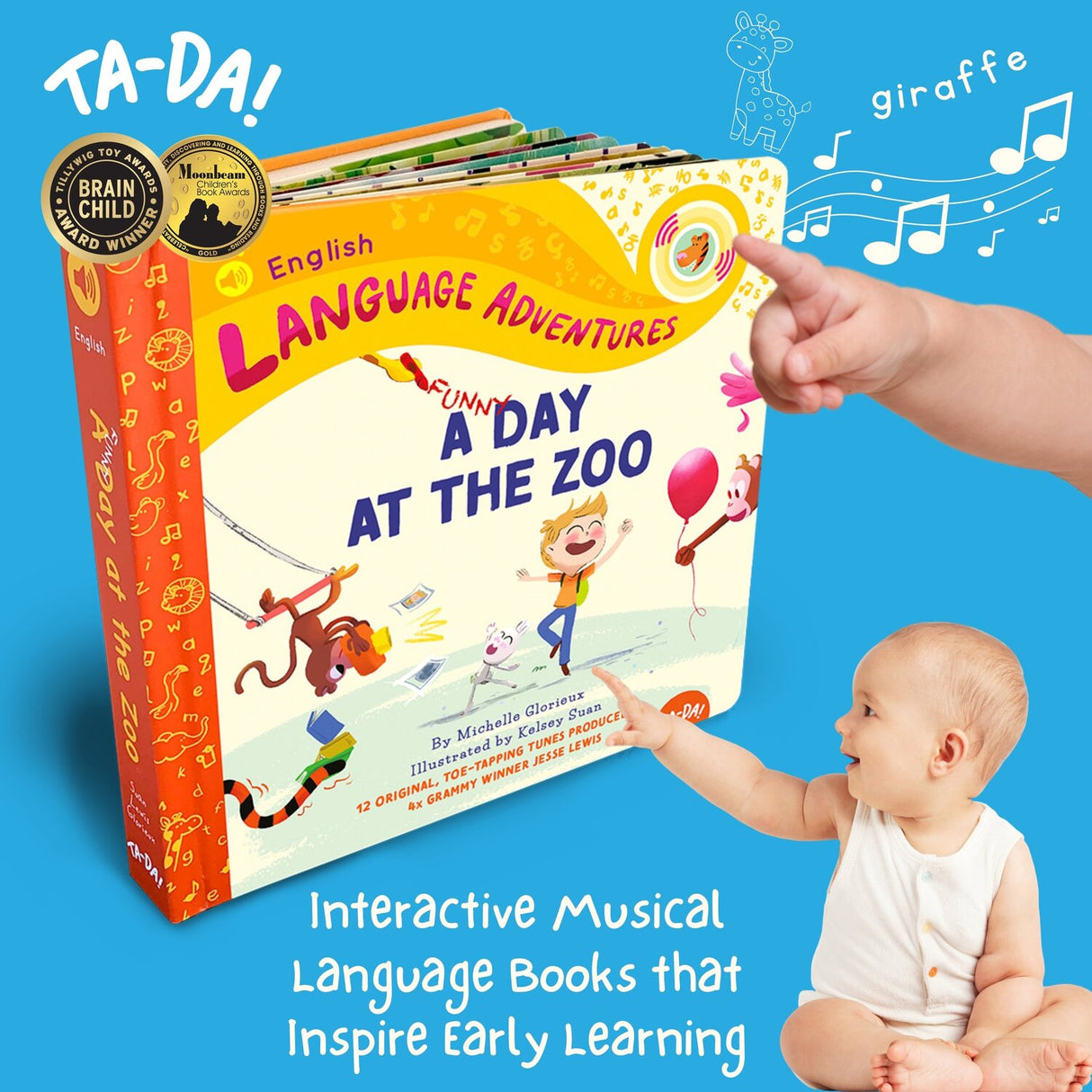 A Funny Day at the Zoo - Language Adventure Book (English)