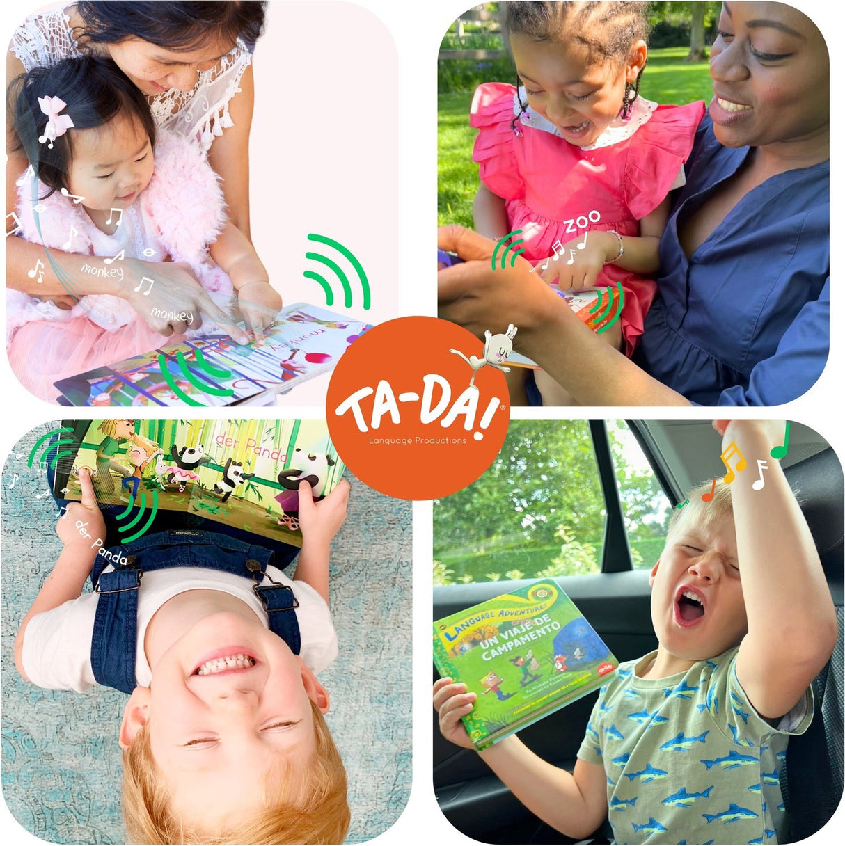 A Magical Camping Trip - Language Adventure Book (German)