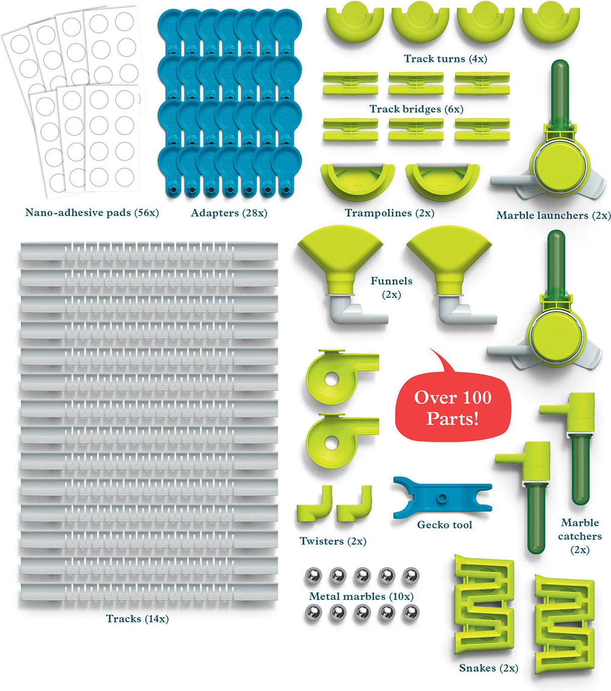 Gecko Run Marble Run: Challenge Edition