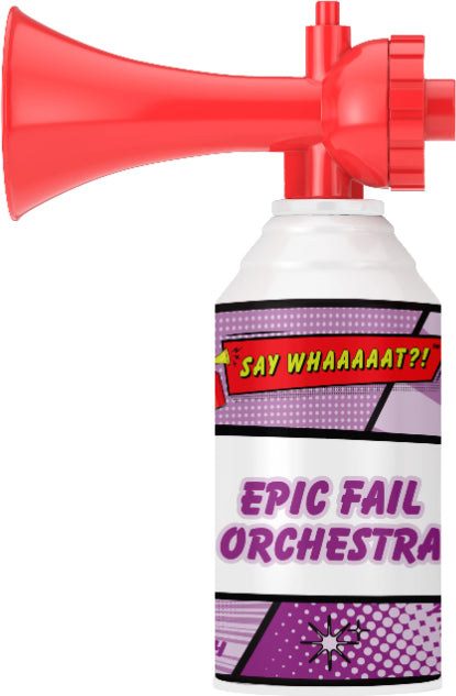 Say Whaaaaat?! Mini Air Horns