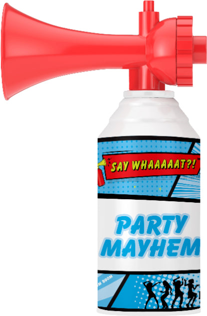 Say Whaaaaat?! Mini Air Horns