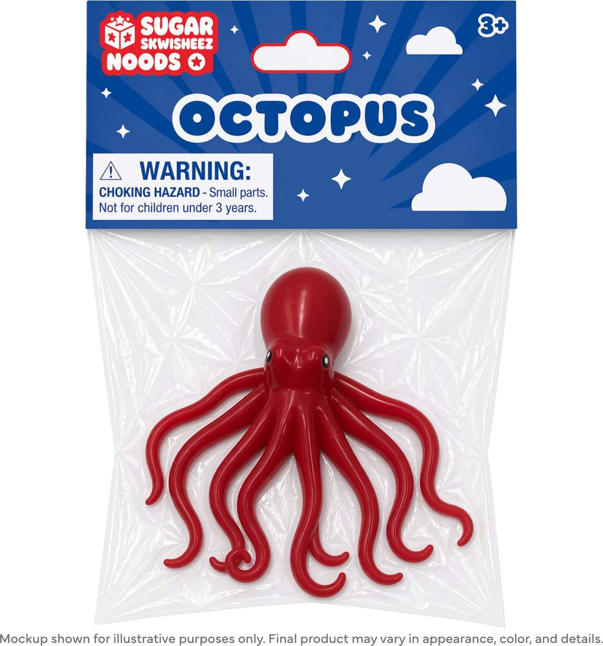 Sugar Skwisheez Noods Octopus (assorted)