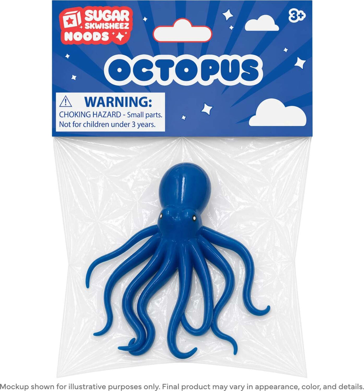 Sugar Skwisheez Noods Octopus (assorted)
