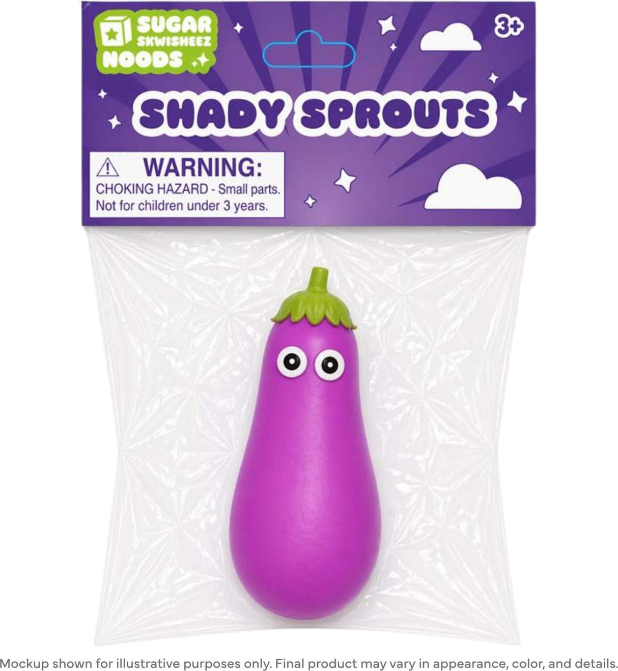 Sugar Skwisheez Noods Shady Sprouts (assorted)