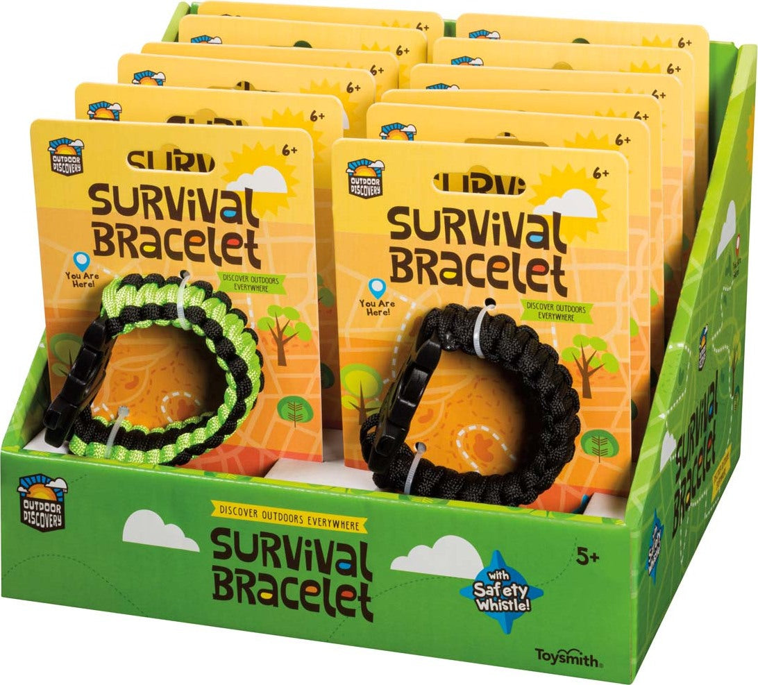 SURVIVAL BRACELET W/WHISTLE