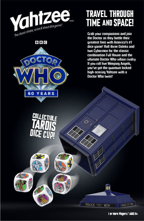 YAHTZEE®: Doctor Who TARDIS 60th Anniversary