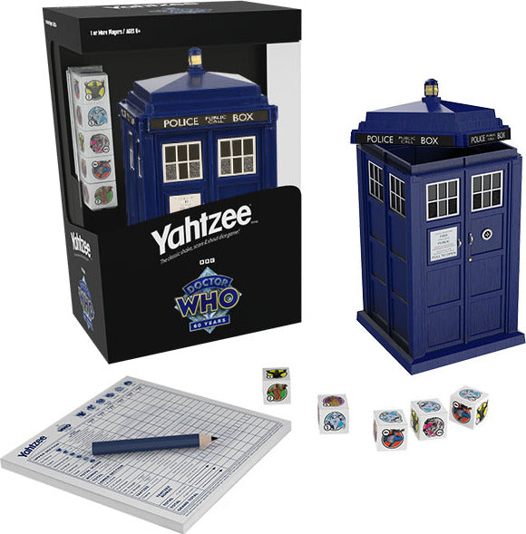 YAHTZEE®: Doctor Who TARDIS 60th Anniversary