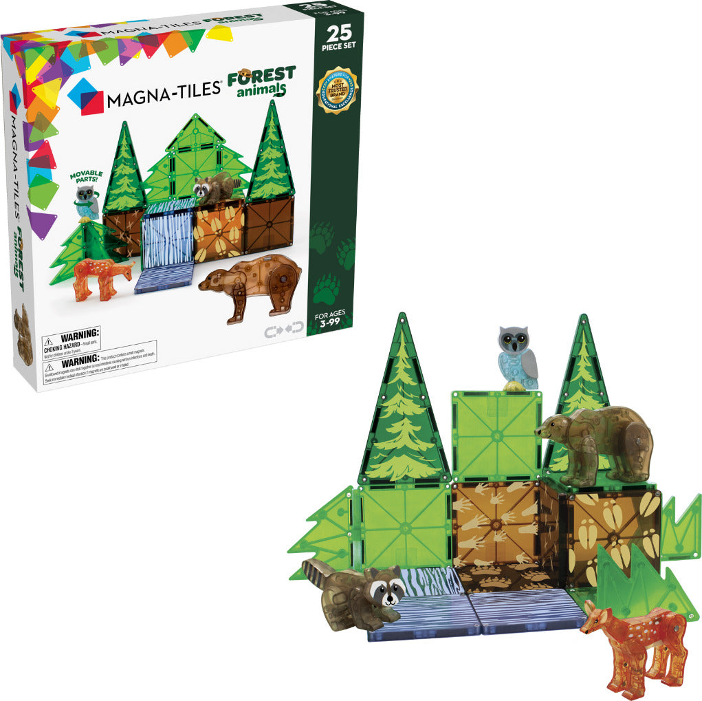 Forest Animals Magna-Tiles (25 Piece Set)