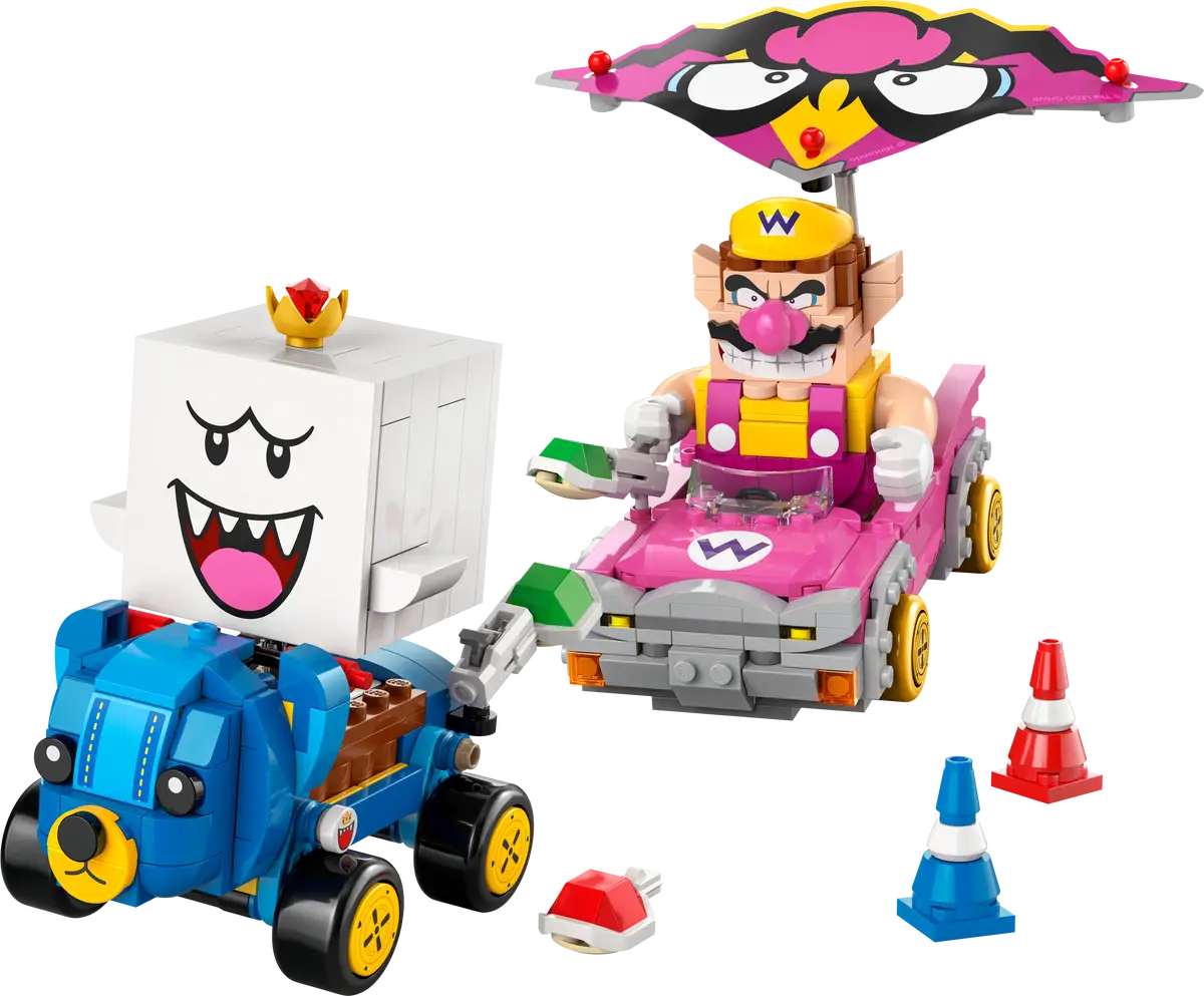 LEGO Super Mario: Mario Kart™ – Wario & King Boo