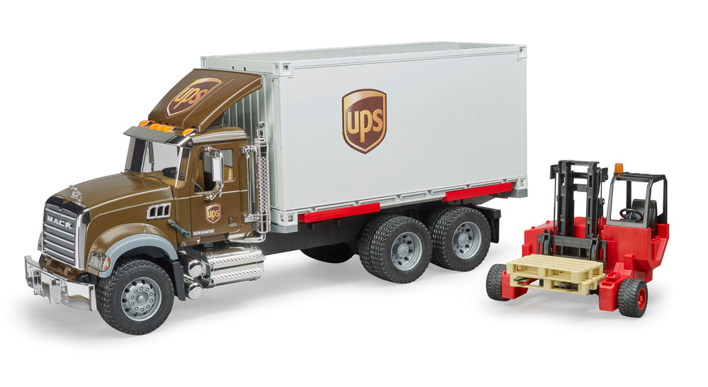 UPS Mack Track with Forklift