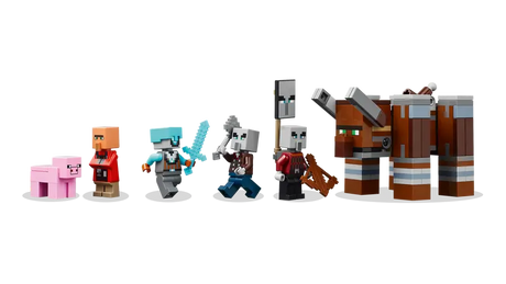 LEGO Minecraft: The Pillager Outpost and Ravager